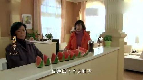 农村媳妇找瓜吃,共享田园丰收喜悦